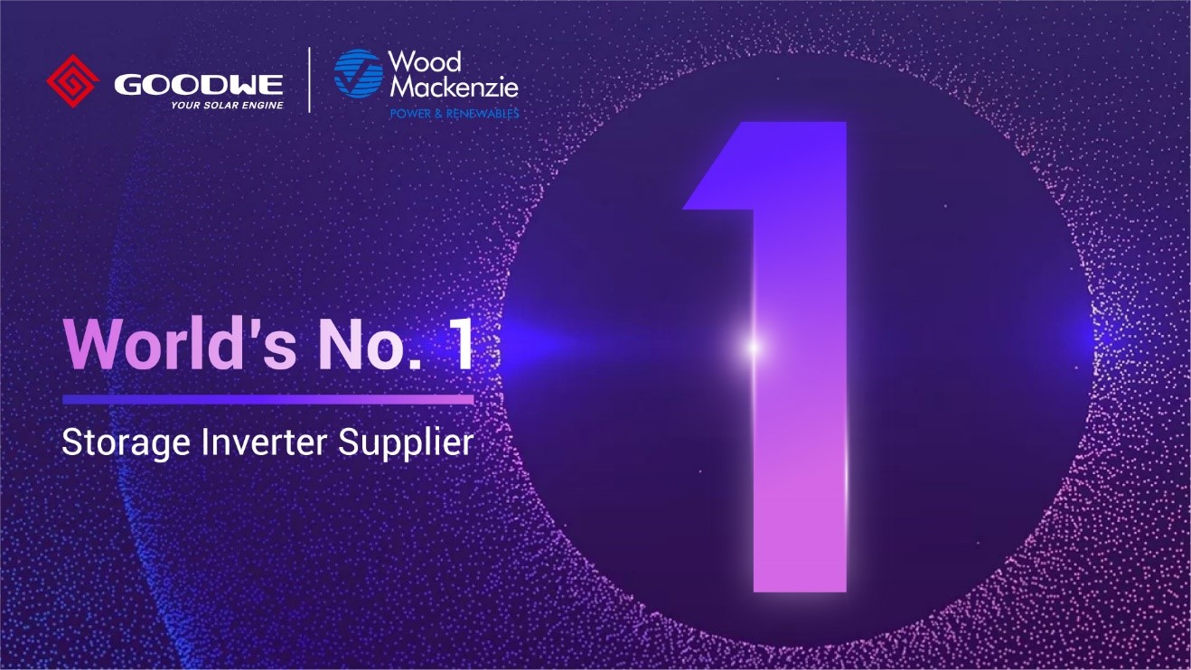 GoodWe Ranked as Global No. 1 Hybrid Inverter Suppliers by Wood Mackenzie-Latest News from GoodWe-GoodWe US